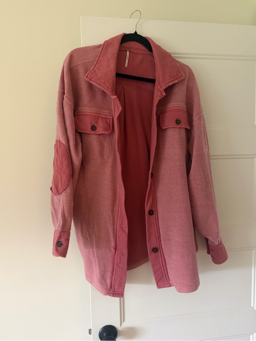 Free people Ruby oversized Women's Shacket in pink size XS